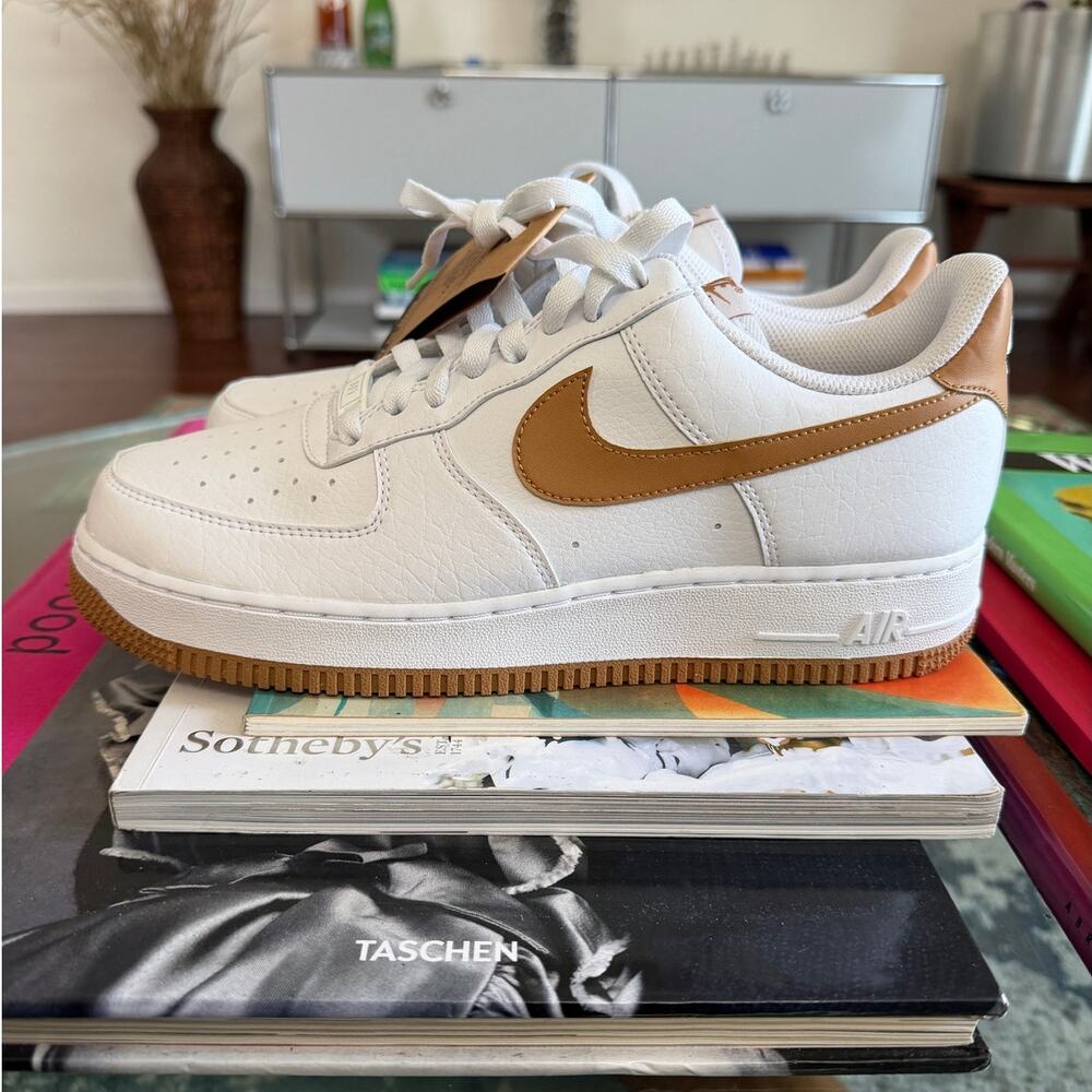 Nike Women's Air Force 1 Low '07 Next Nature White Tan